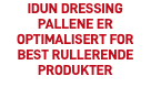 IDUN DRESSING PALLENE ER OPTIMALISERT FOR BEST RULLERENDE PRODUKTER