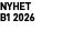 nyhet B1 2026